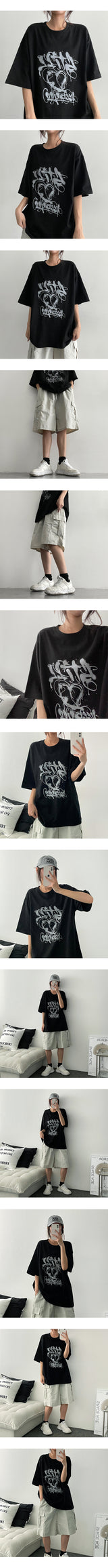 T.Will Heart Short Sleeve T-shirt