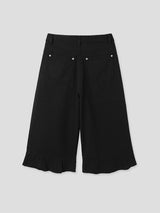 FRILL CAPRI PANTS (3C)