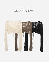 Milo Punching Knit Cardigan