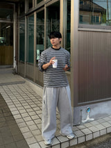 ウォッシュドロングスリーブTシャツ