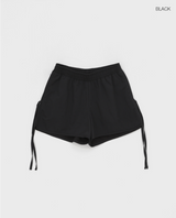 [MADE] Heldy Ribbon Fleece Banding Shorts