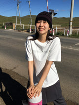 YWD ロゴTシャツ_ホワイト