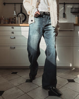 Loner Washed Bootcut Denim Pants
