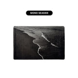 nature desk rug - blue pado