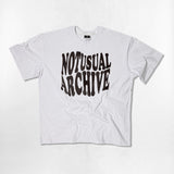 ウェービーロゴオーバーフィットTシャツ - 4COLOR