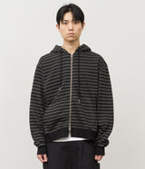 コールクロッピードダイイングジップフーディー (3color)
