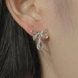【MADE】 リボン 01. ピアス