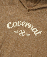 Women’s Oversized Terry Fleece Hoodie Camel