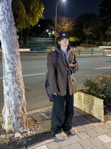 No.0995 check OVER blazer JK