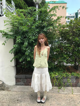 bay flower lace sleeve 