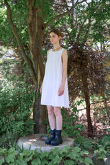 BACK RIBBON DRESS (2 COLORS)