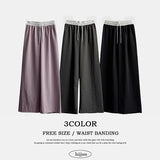 Hedit ウエストカラークールバンディングワイドパンツ