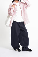 Max Wide Curved Twill Pants