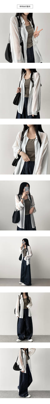 Lotty pocket cool long-sleeve shirt