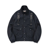Heritage nylon work jacket / Dark navy