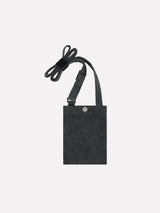 S.T.C. コーデュロイクロスミニバッグ (BLACK)