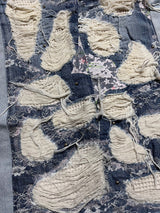 STUD FLOWER DENIM