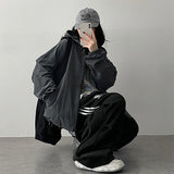 Eight shirring track training wide pants