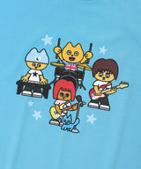 CAVISH X LELBO BROWN U.K TOUR SS TEE BLUE(CV2FMUT547C)