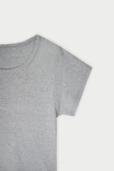 ラベルベーシックTシャツ_gray
