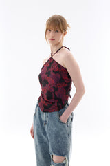  FINE HALTERNECK / BLACK