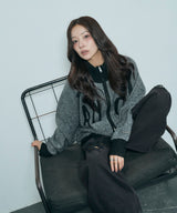 UNISEX プレーティングジップニット
