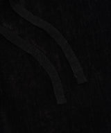 Women’s Semi Bootcut Velvet Banding Pants Black