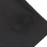スラッシュピンタックTシャツ (BLACK)