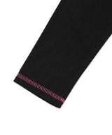 W ROSE LS TEE BLACK(CV2EFFT555A)
