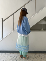レッグウォーマー ワイド スウェットパンツ