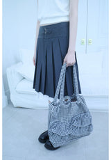 frill check bag