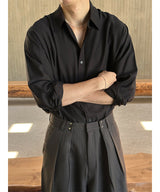 [Unisex] Sliky overfit shirts(3color)
