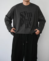 NCB シンフォニーオーバーサイズロングスリーブTシャツ