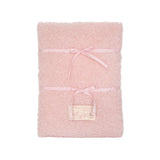Fur RIbbon notebook pouch_pink