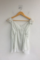 Flower chiffon blouse