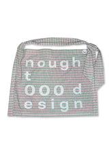 000Design Cotton Check Tie Bag / Mint