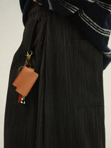 AN Denim Stripe Balloon Banding Pants