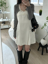 Pound lace cardigan (3 colors)