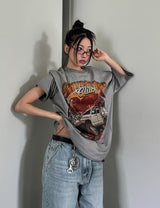 ソルテッド トラック ヴィンテージ オーバー半袖Tシャツ