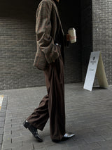 ASCLO Side Three Tuck Slacks (4color)