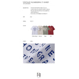 ビンテージナンバリングTシャツ