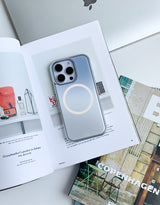 [MADE]BLUR シルバーエポキシ MagSafe iPhoneケース