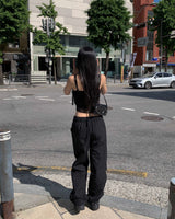Rose mesh sleevless