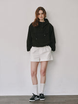 Anorak hood jumper (Black)