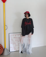 ラクシークスリーブレイヤードオーバーサイズフィットTシャツ