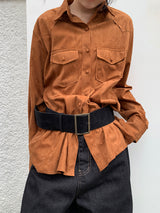 WESTERN SUEDE SHIRT (3C)
