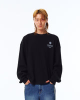 Divine Waffle Long Sleeved/Black
