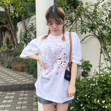 KIRSH X TOKYO シティアートワークTシャツ【ホワイト】