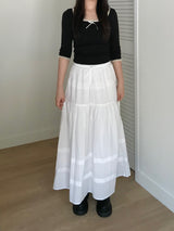 Lia lace long skirt (one color)