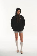 Cookie fleece jacket - black 